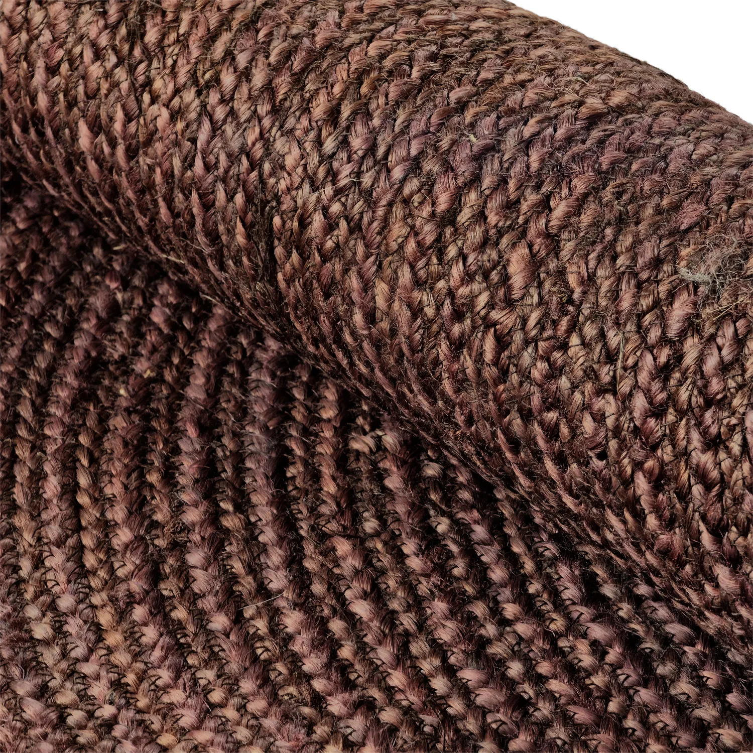 Rund jutematte - Amasia (kaffe)