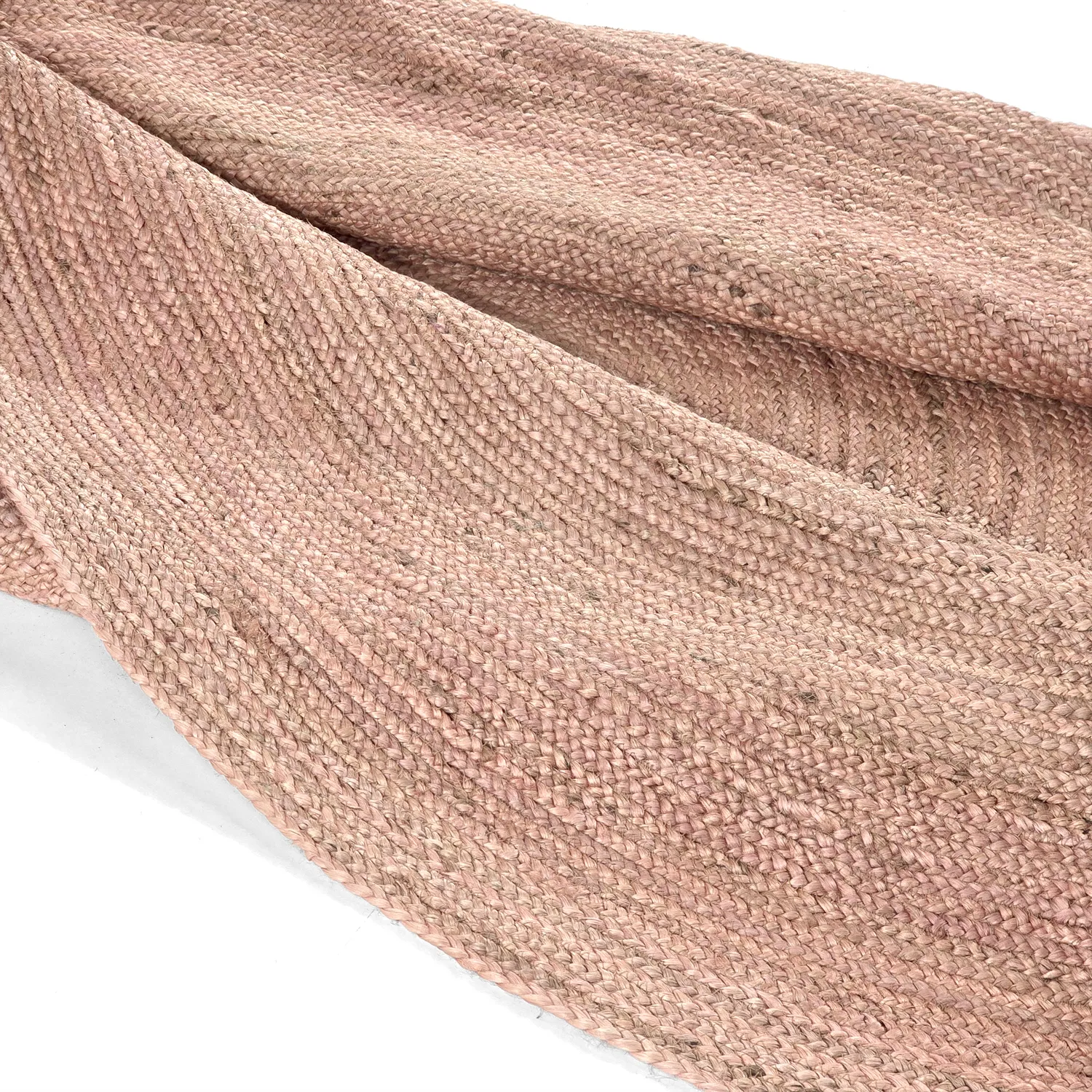 Rund jutematte - Amasia (tan)