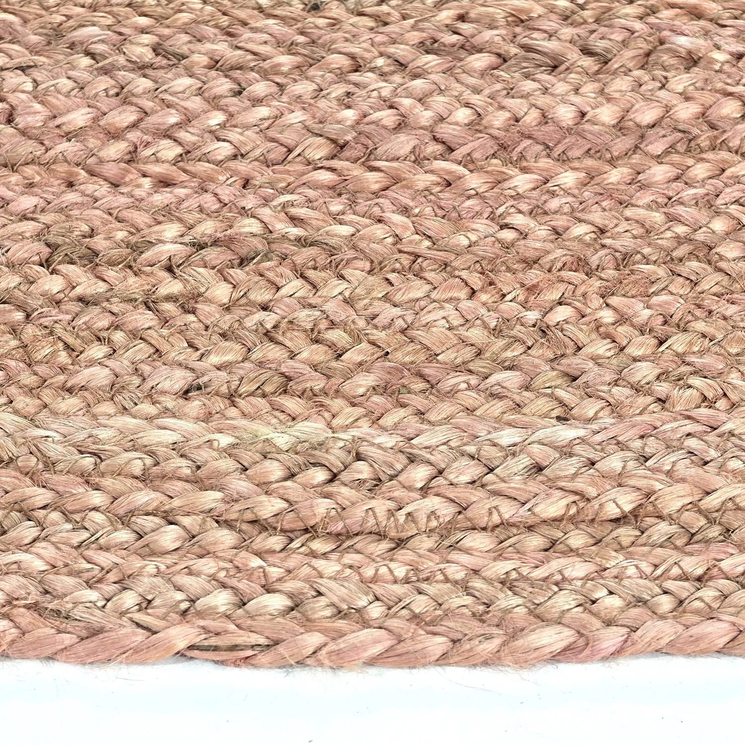 Rund jutematte - Amasia (tan)
