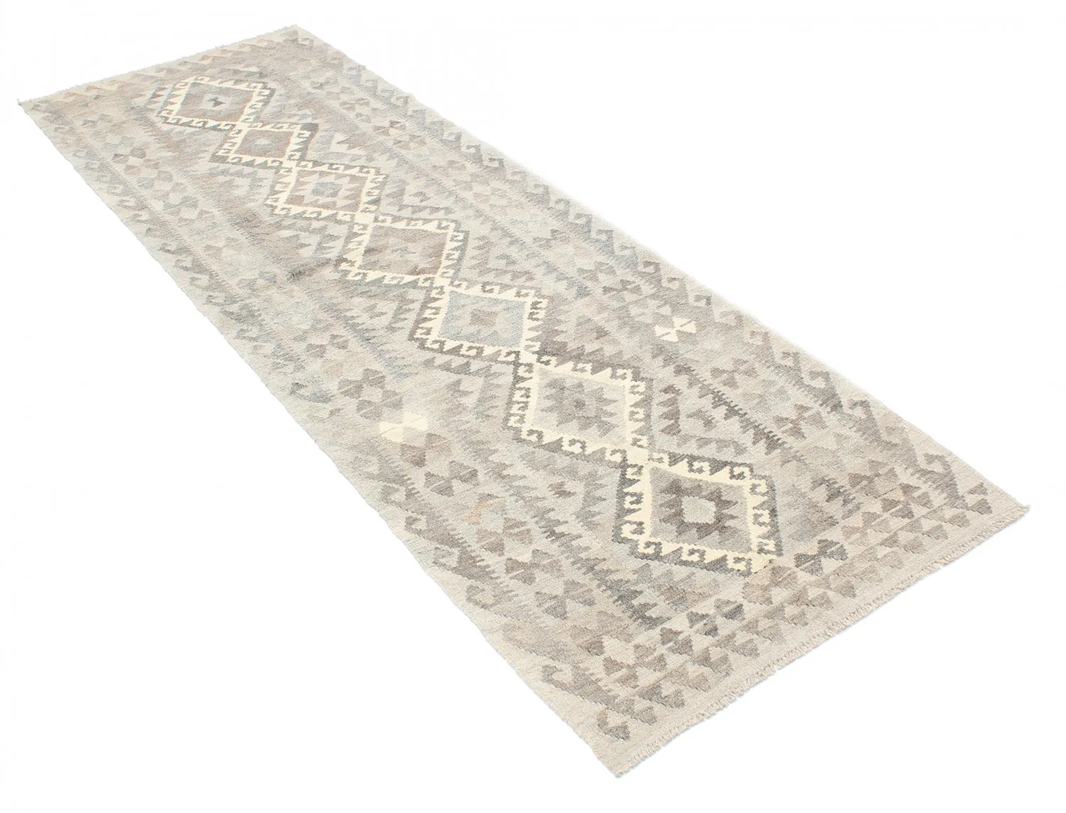Kelim-teppe Afghansk 278 x 92 cm