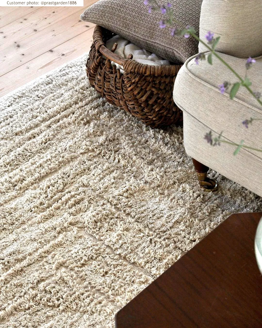 Ryetepper - Kendra Natural Cotton Shaggy (natur)