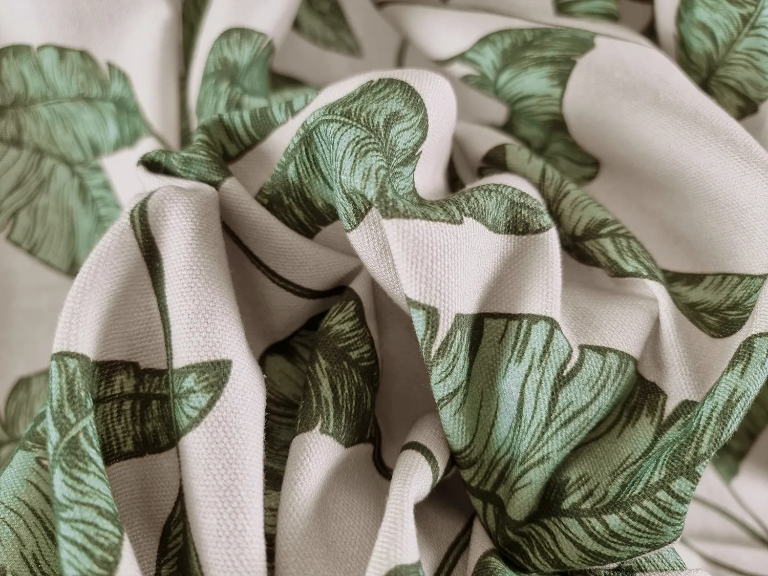 Kjøkkenhåndkle 2-pak - Leaves (grønn)