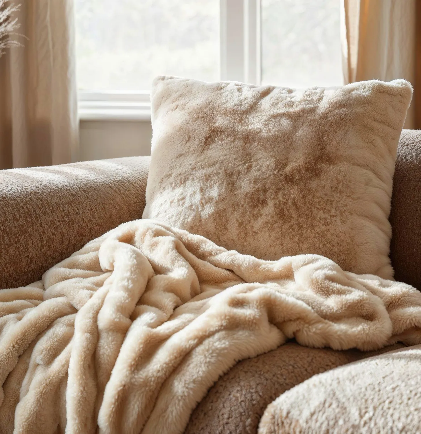 Putetrekk - Aranga Bubble (beige)