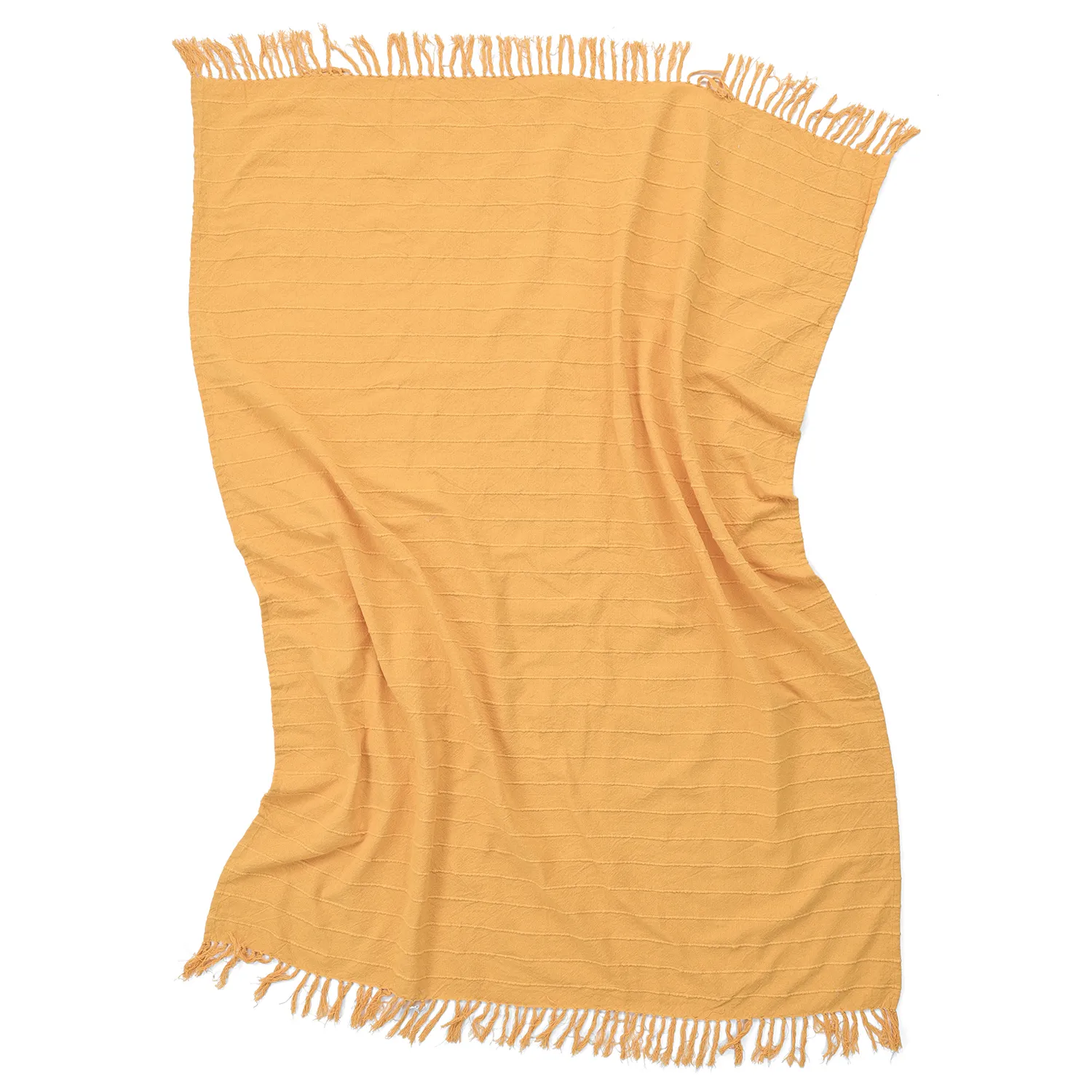Pledd - Nalani cotton throw (oransje)