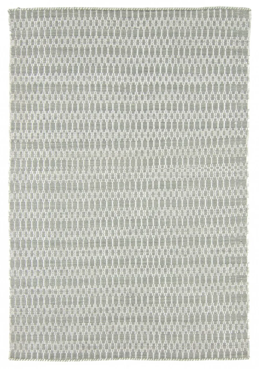 Ullteppe - Long Stitch (grå)