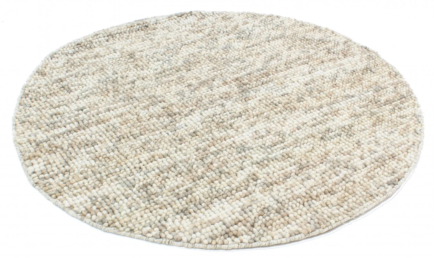 Runde tepper - Luna (beige)