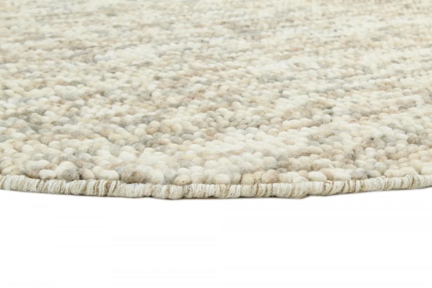 Runde tepper - Luna (beige)