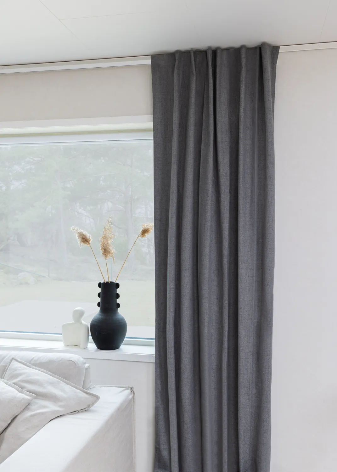 Gardiner - Mørkleggingsgardin Amaris (grå)