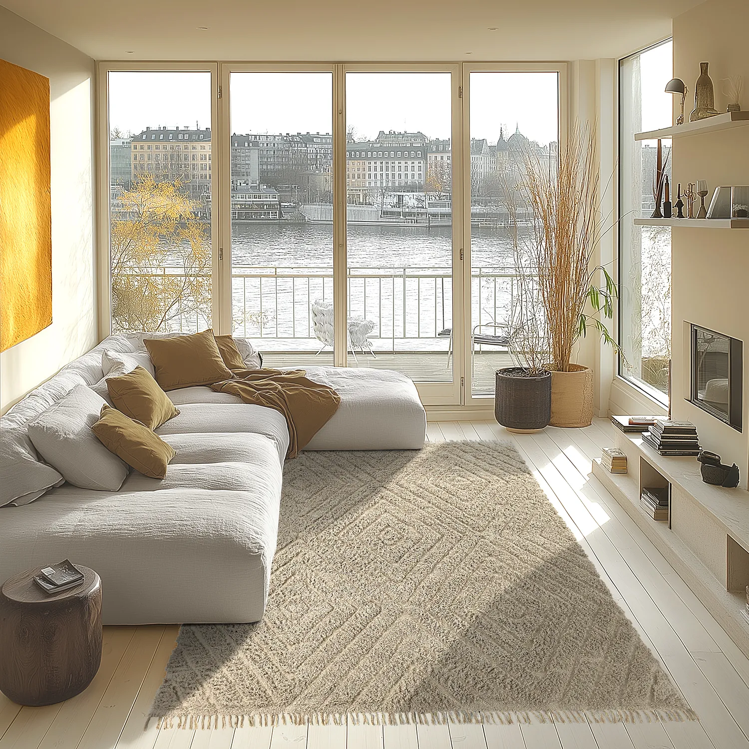 Ryetepper - Amberley Natural Cotton Shaggy (beige)