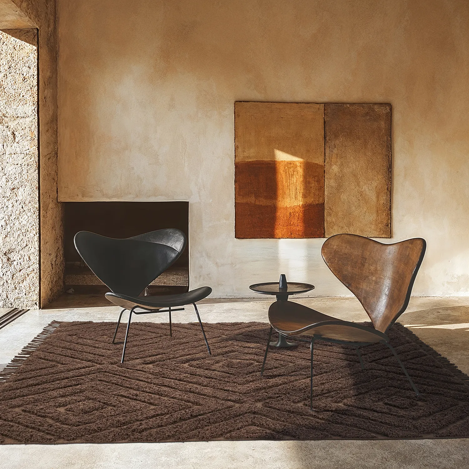 Ryetepper - Amberley Natural Cotton Shaggy (brun)