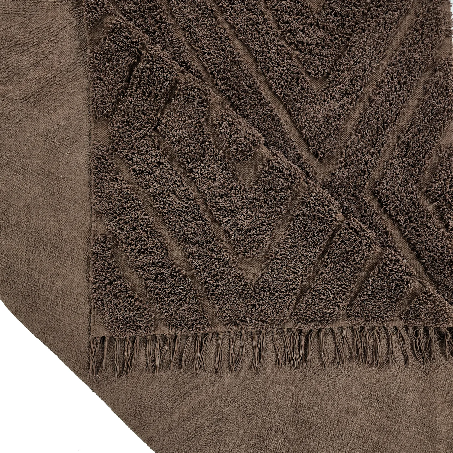Ryetepper - Amberley Natural Cotton Shaggy (brun)