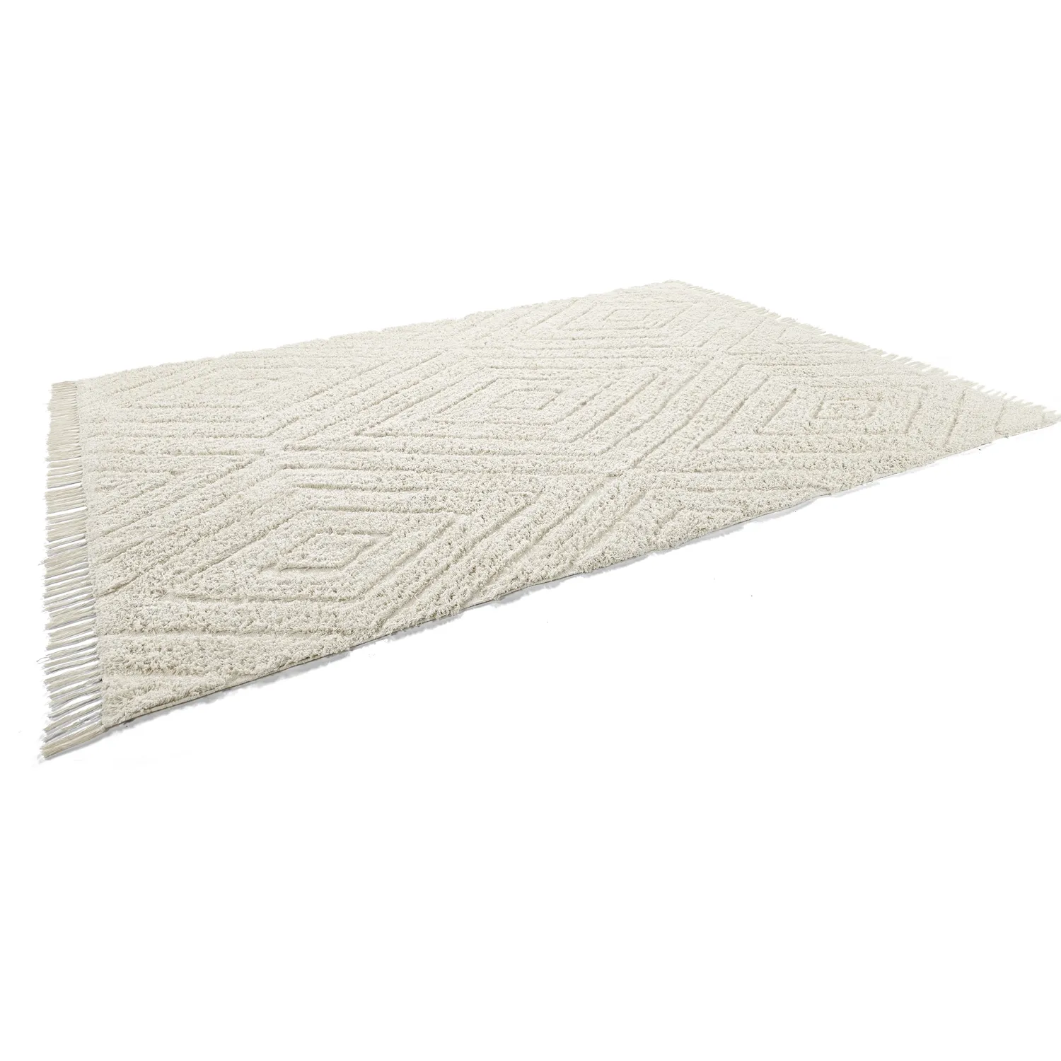 Ryetepper - Amberley Natural Cotton Shaggy (off-white)