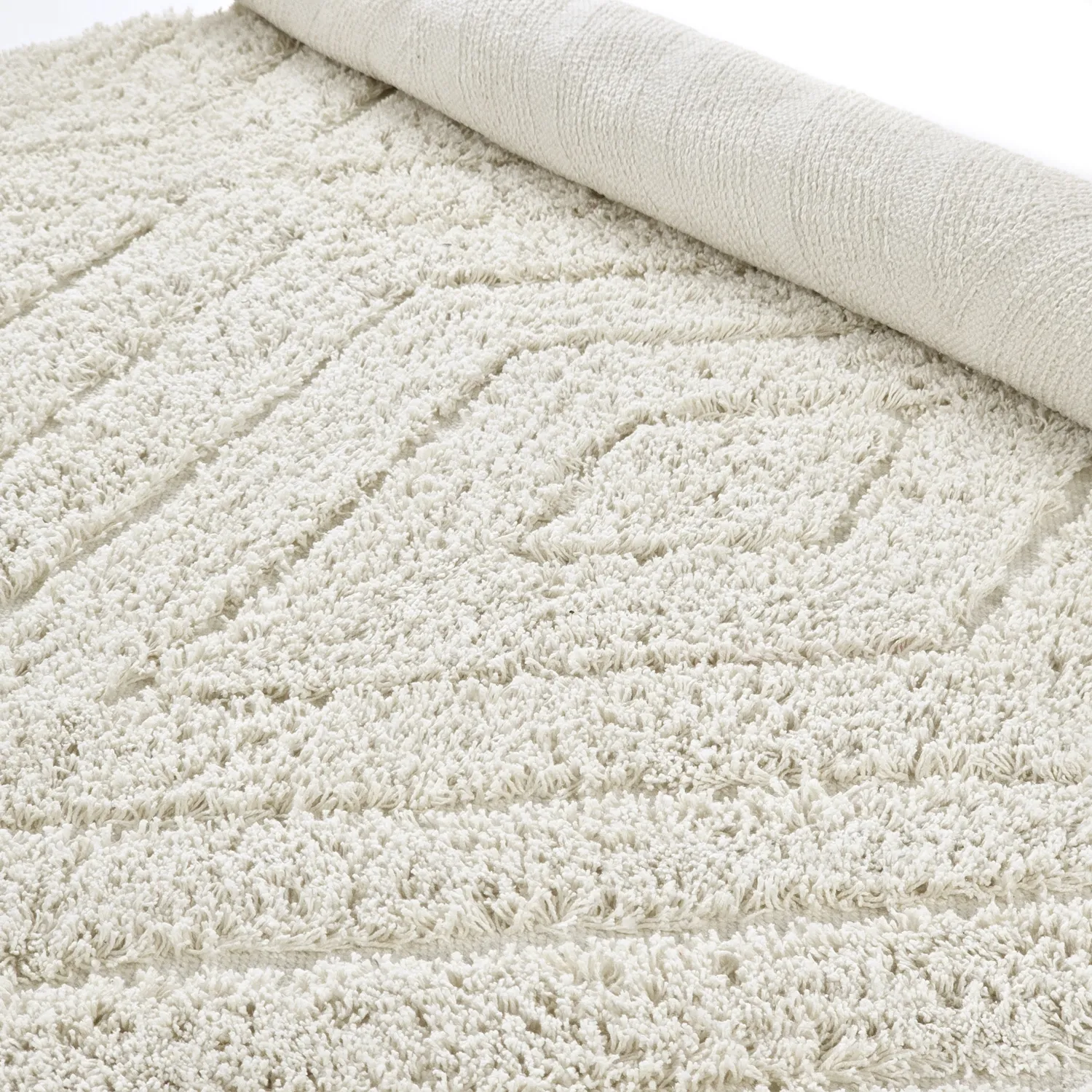 Ryetepper - Amberley Natural Cotton Shaggy (off-white)