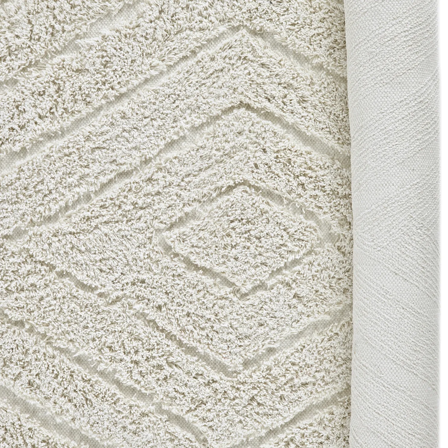 Ryetepper - Amberley Natural Cotton Shaggy (off-white)