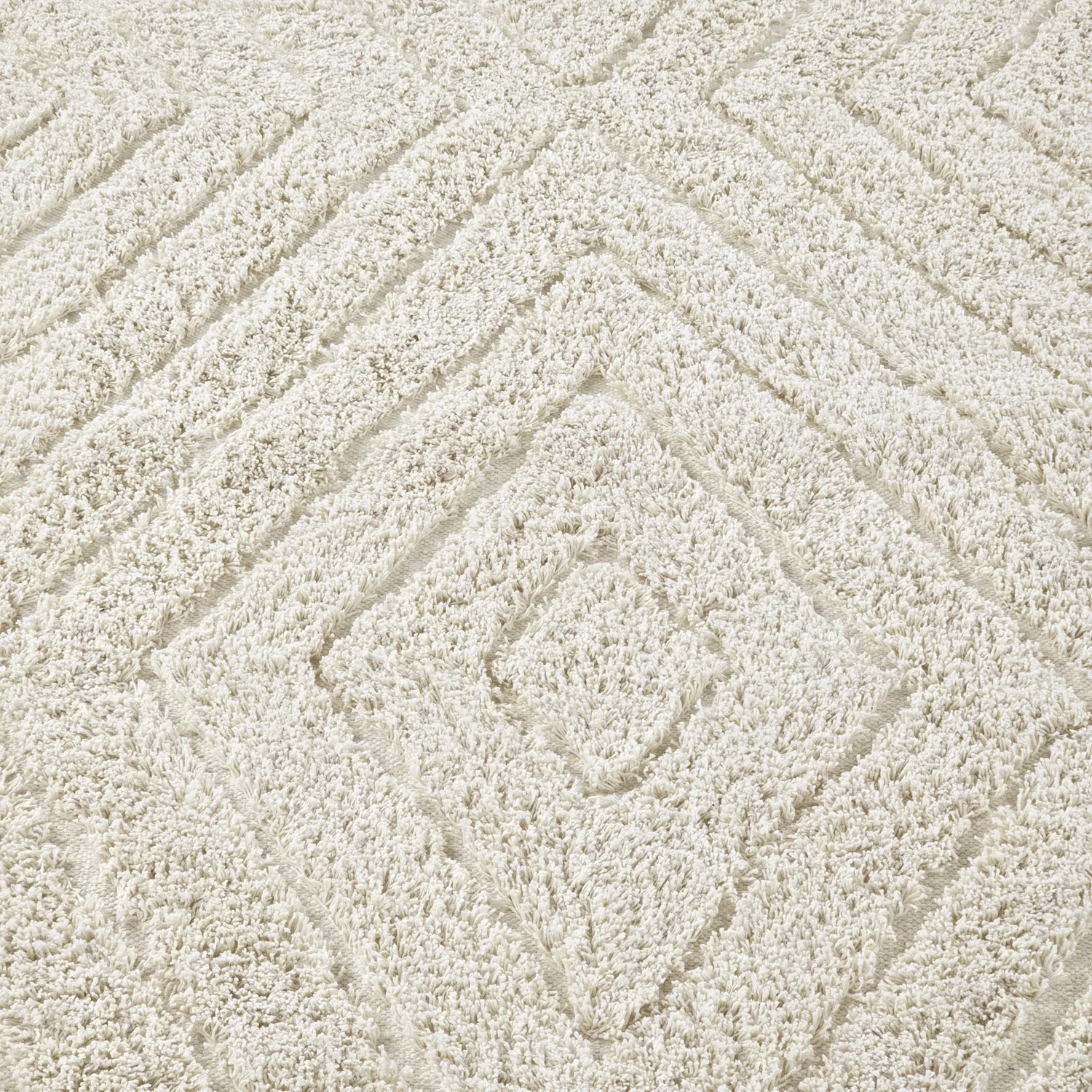 Ryetepper - Amberley Natural Cotton Shaggy (off-white)