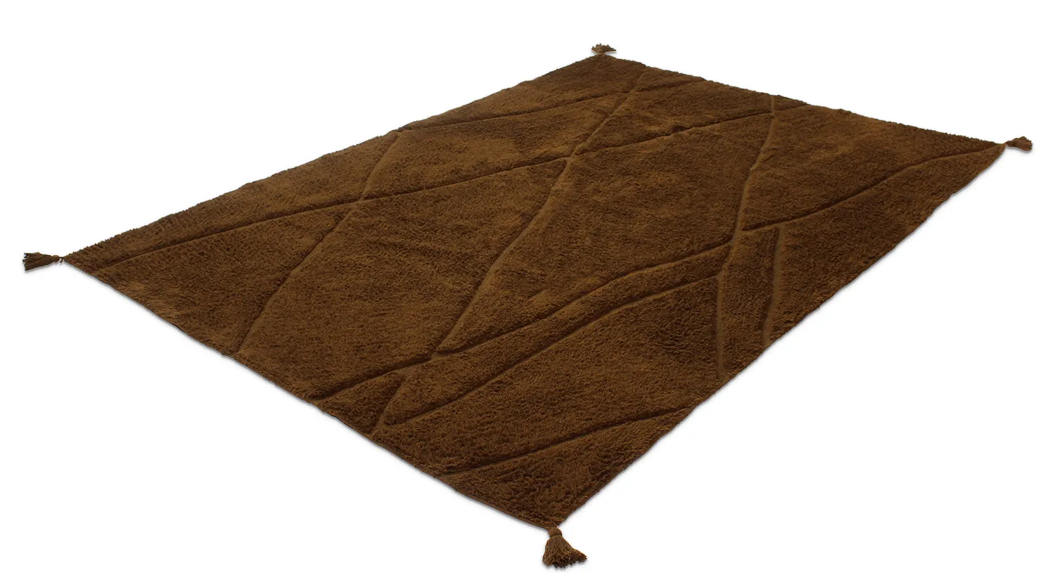 Ryetepper - Andrea Natural Cotton Shaggy (brun)