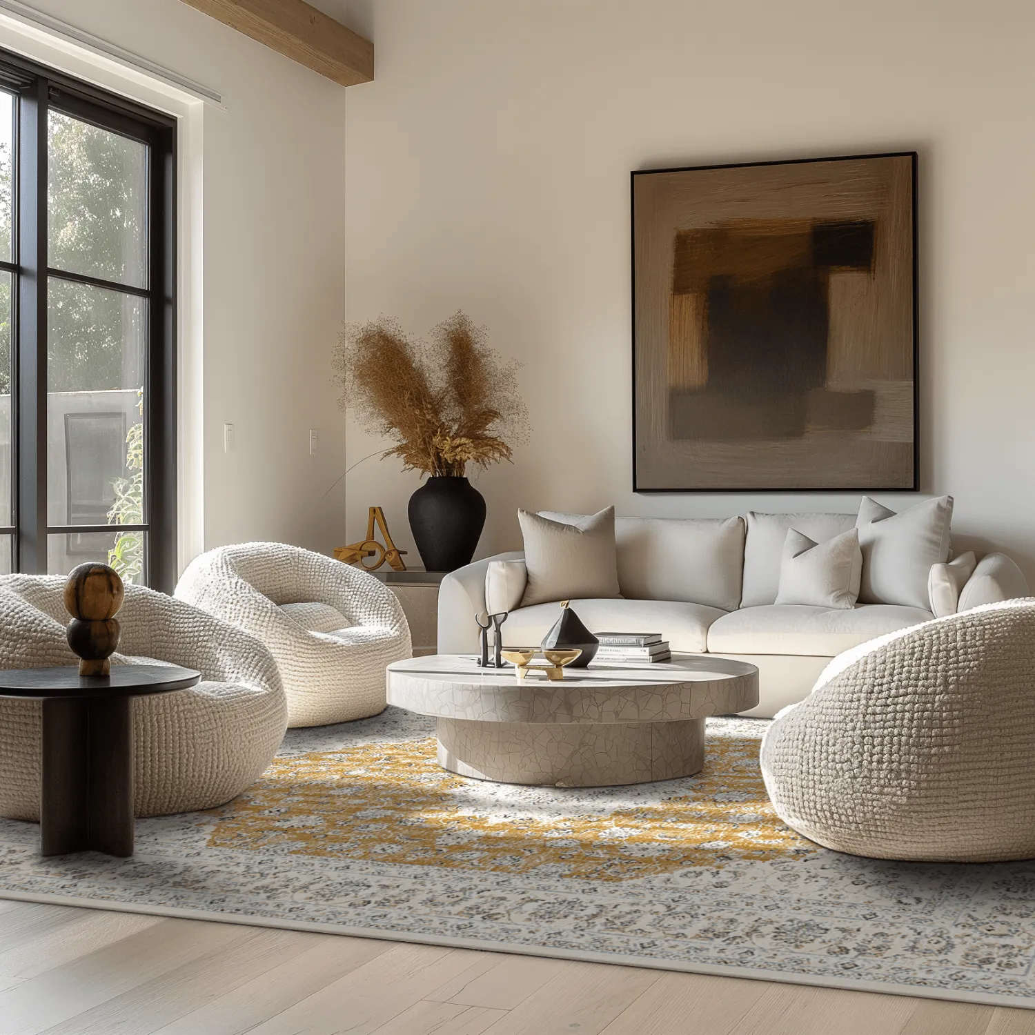 Wilton-teppe - Arabella (ochre)
