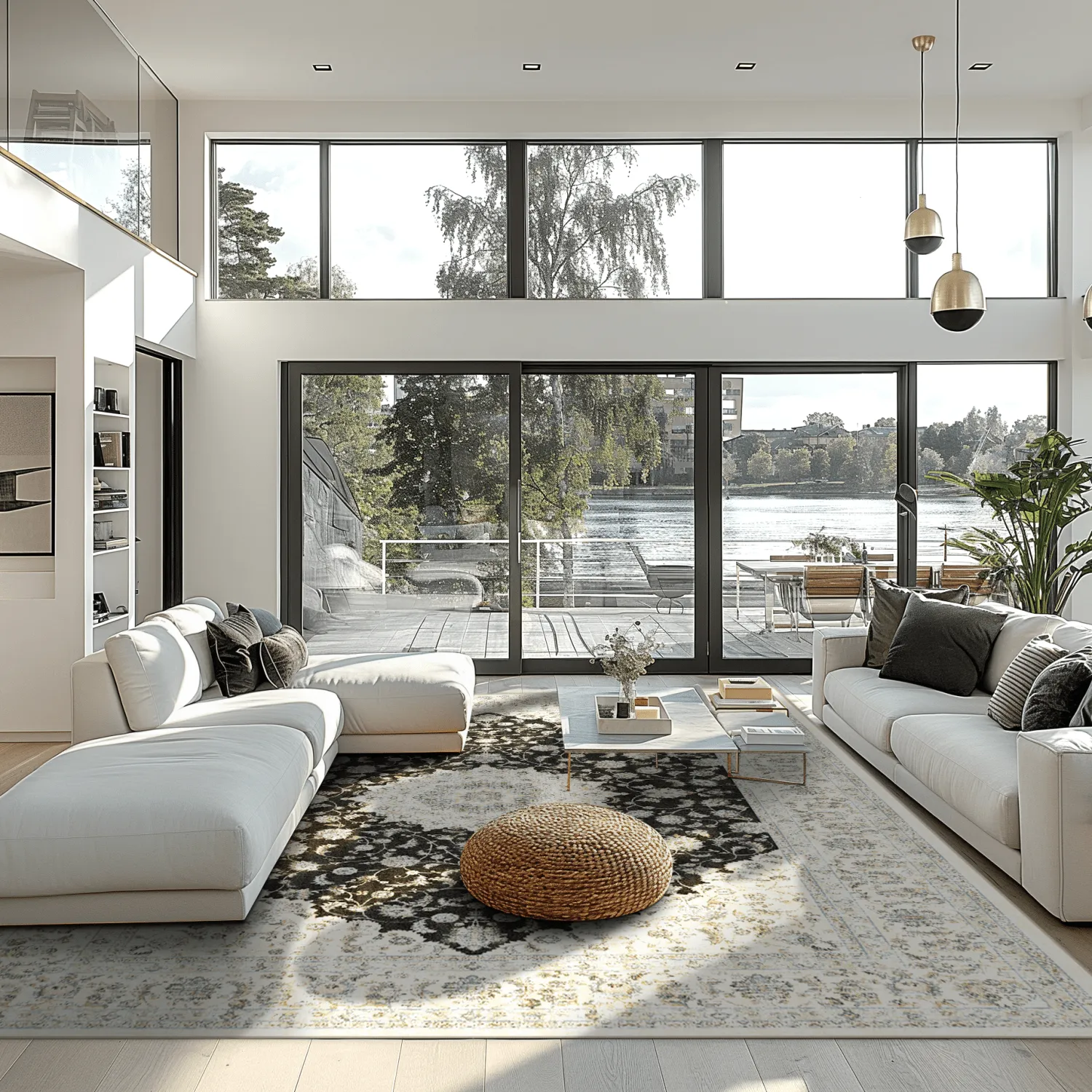 Wilton-teppe - Arabella (svart)
