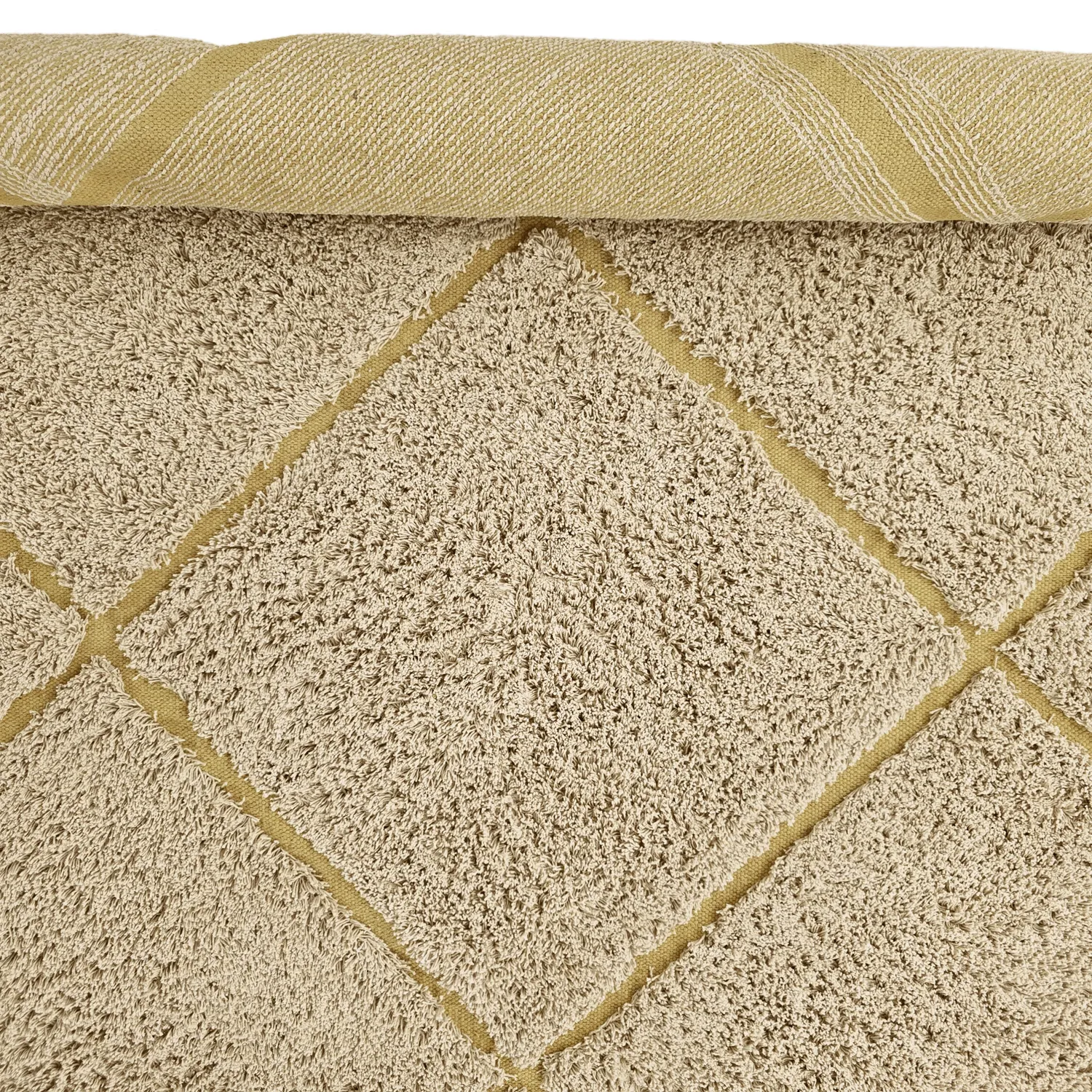 Ryetepper - Bellevue Natural Cotton Shaggy (beige/brun)