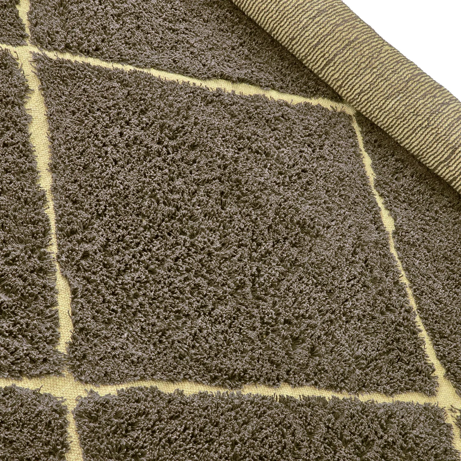 Ryetepper - Bellevue Natural Cotton Shaggy (brun/gul)