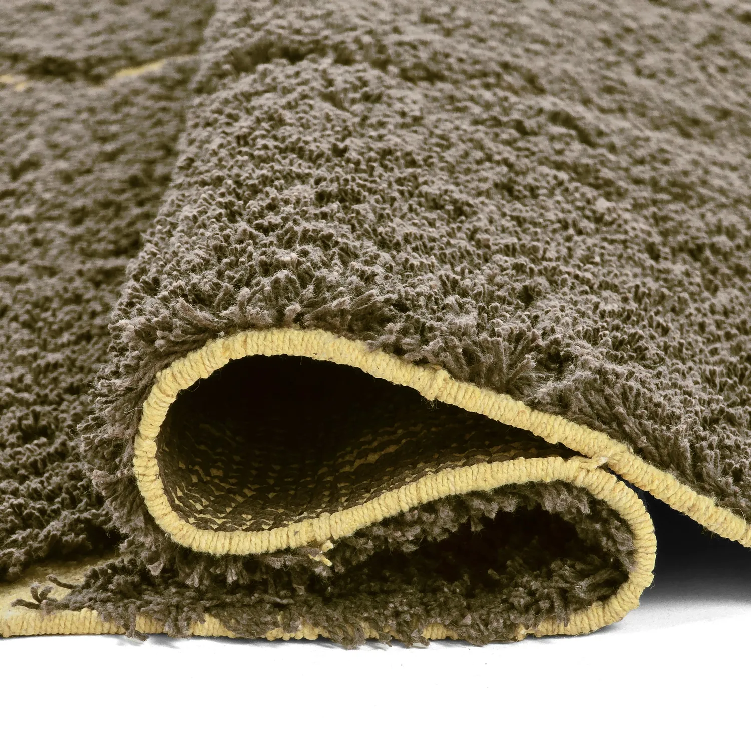 Ryetepper - Bellevue Natural Cotton Shaggy (brun/gul)
