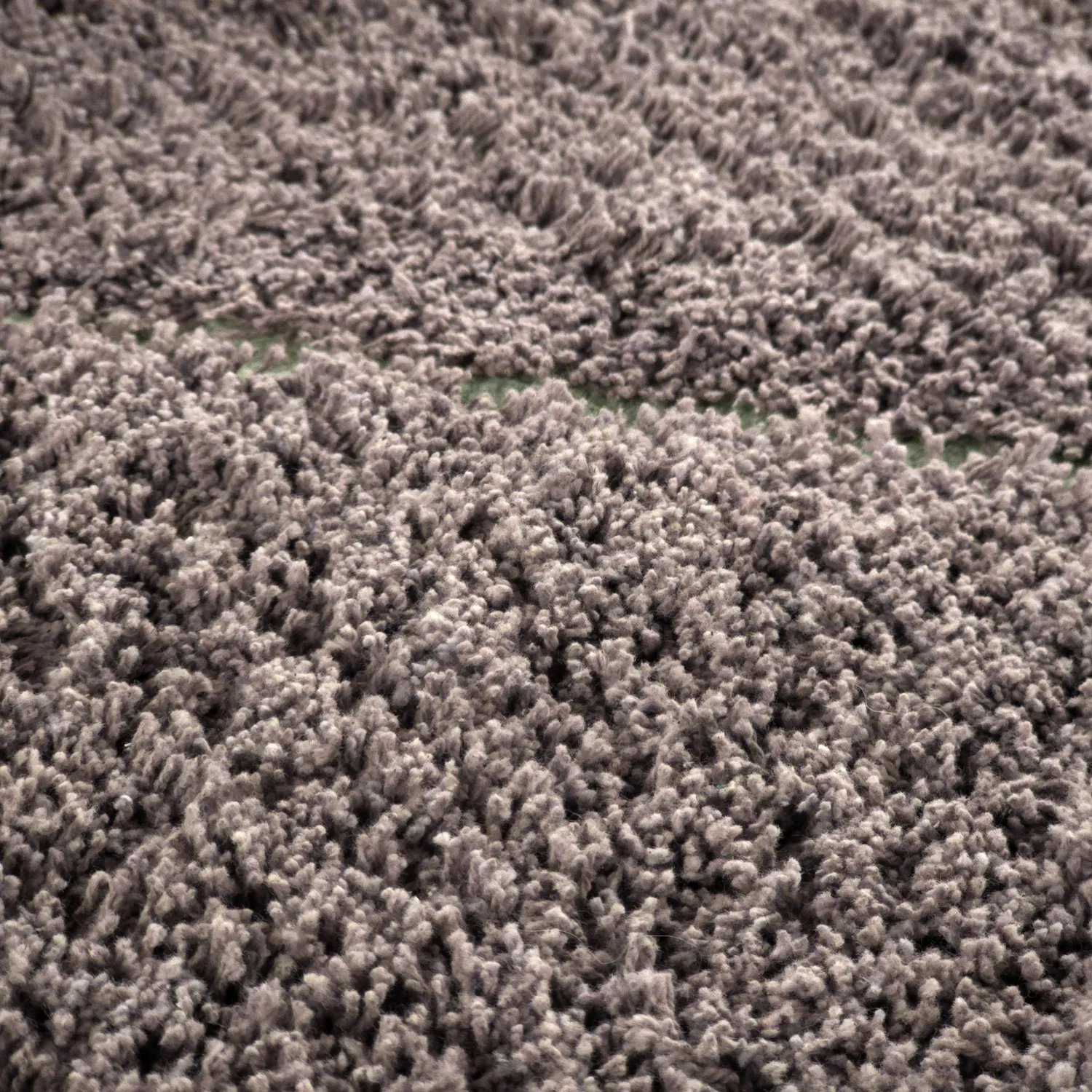 Ryetepper - Bellevue Natural Cotton Shaggy (taupe/grønn)
