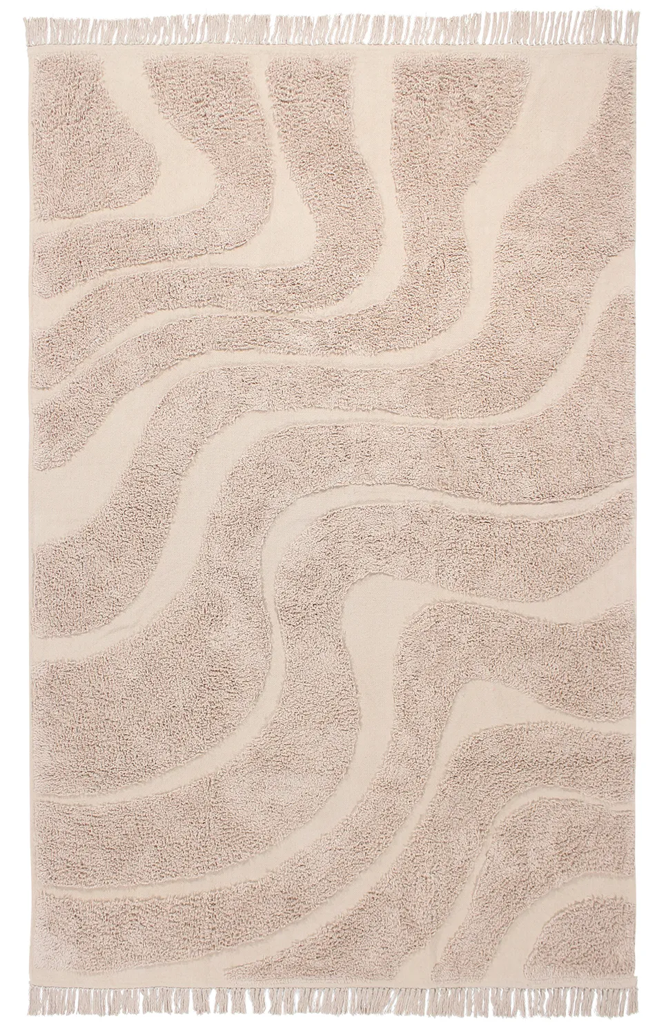 Ryetepper - Bonnie Natural Cotton Shaggy (beige)