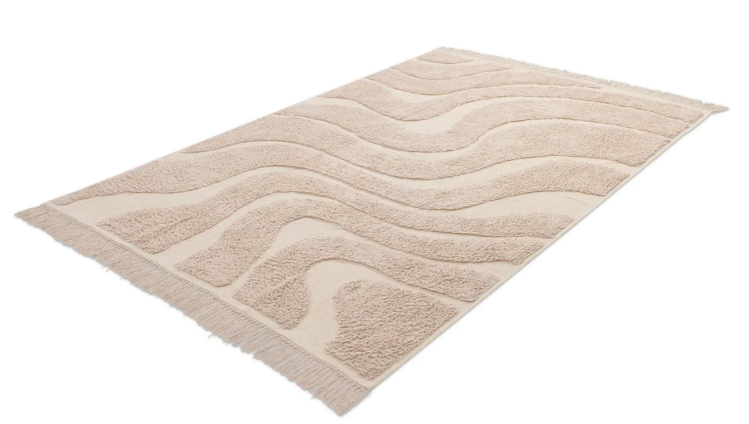 Ryetepper - Bonnie Natural Cotton Shaggy (beige)