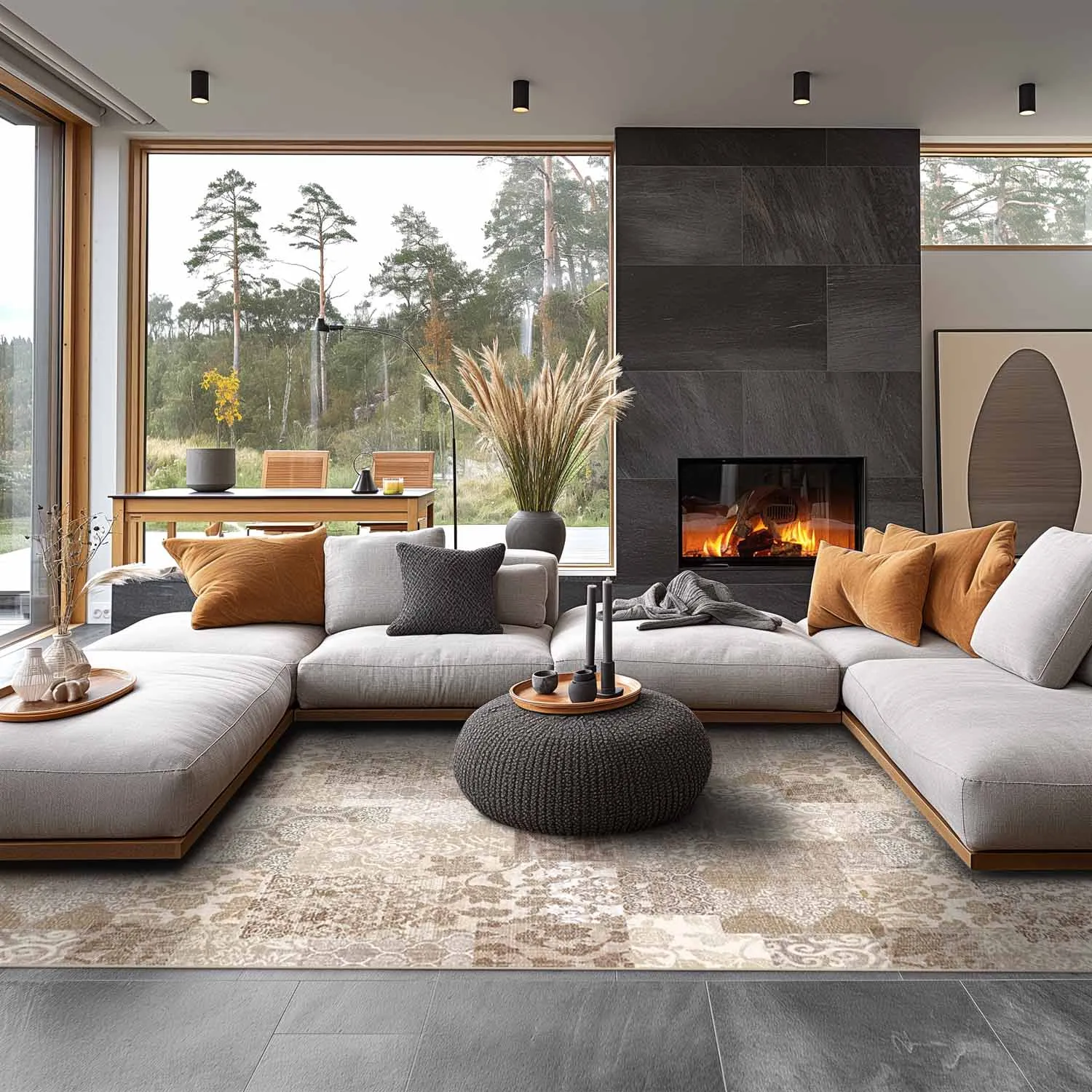 Wilton-teppe - Carthage (beige)