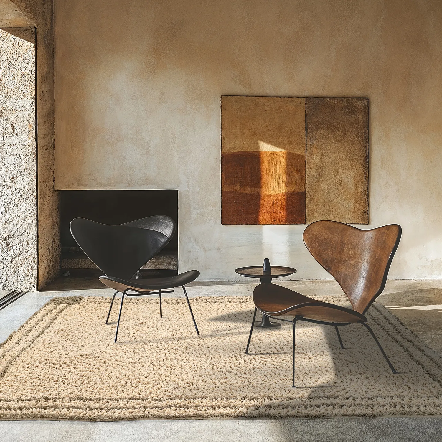 Ryetepper - Cataya Natural Cotton Shaggy (beige/taupe)