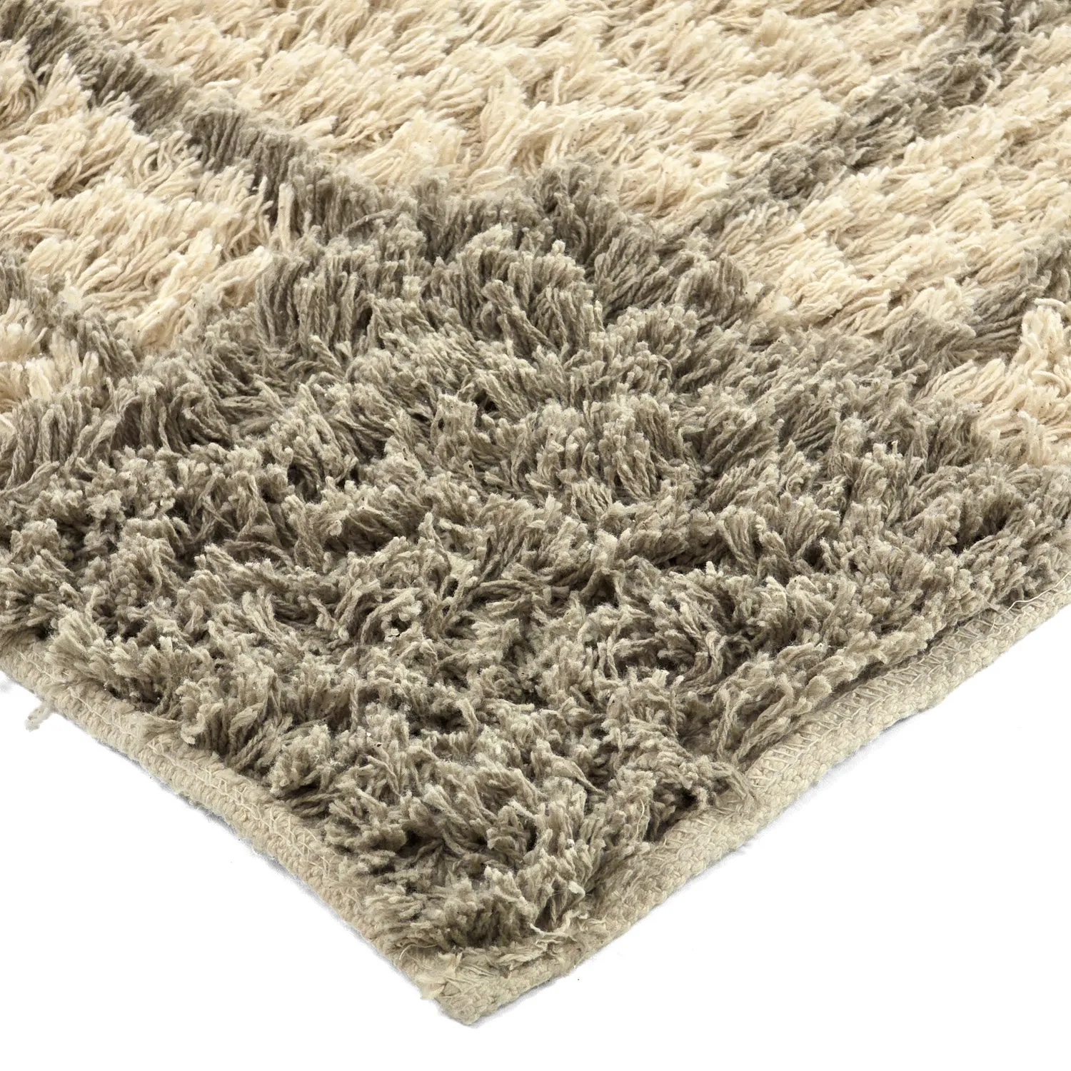 Ryetepper - Cataya Natural Cotton Shaggy (beige/taupe)
