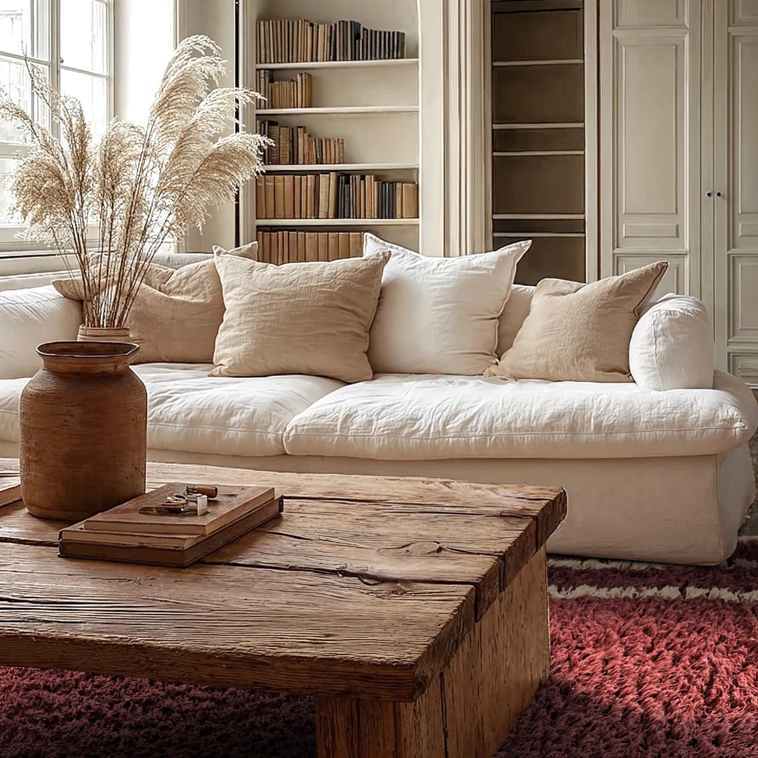 Ryetepper - Cataya Natural Cotton Shaggy (brun/beige)