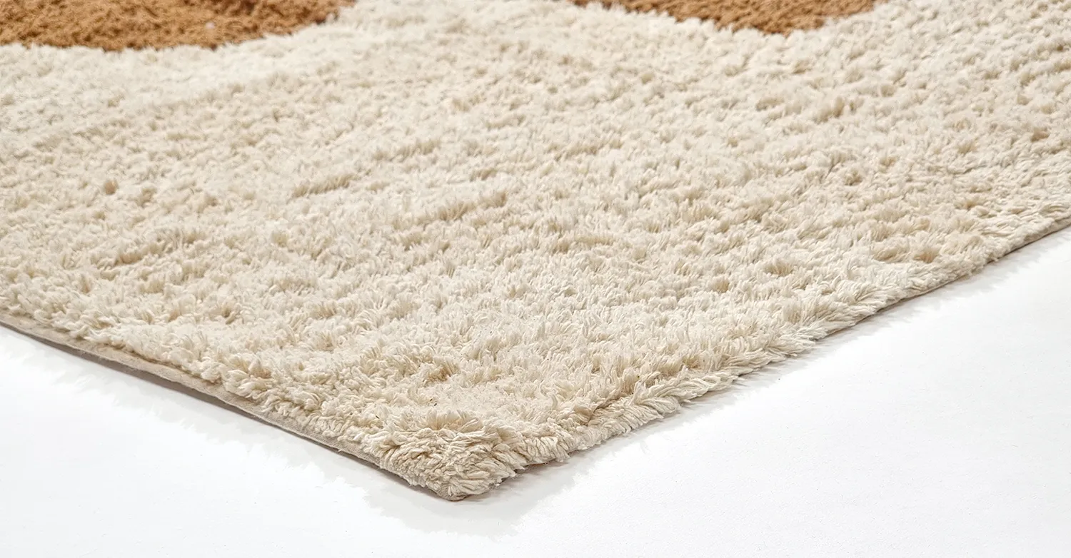 Ryetepper - Cervia Natural Cotton Shaggy (beige)