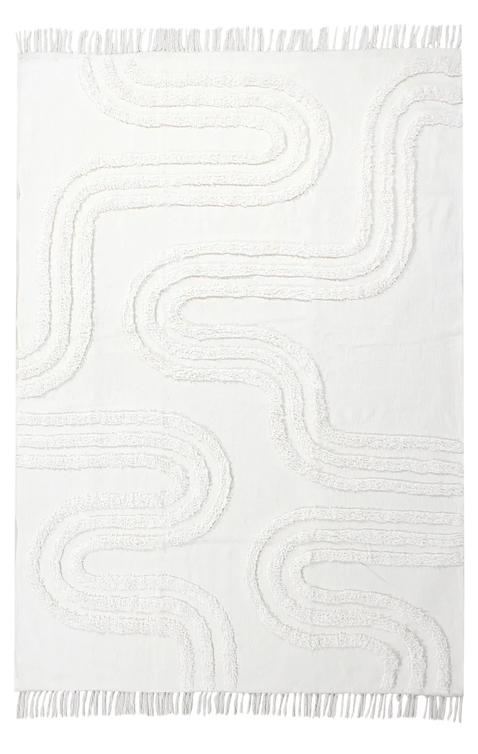 Ryetepper - Como Natural Cotton Shaggy (offwhite)