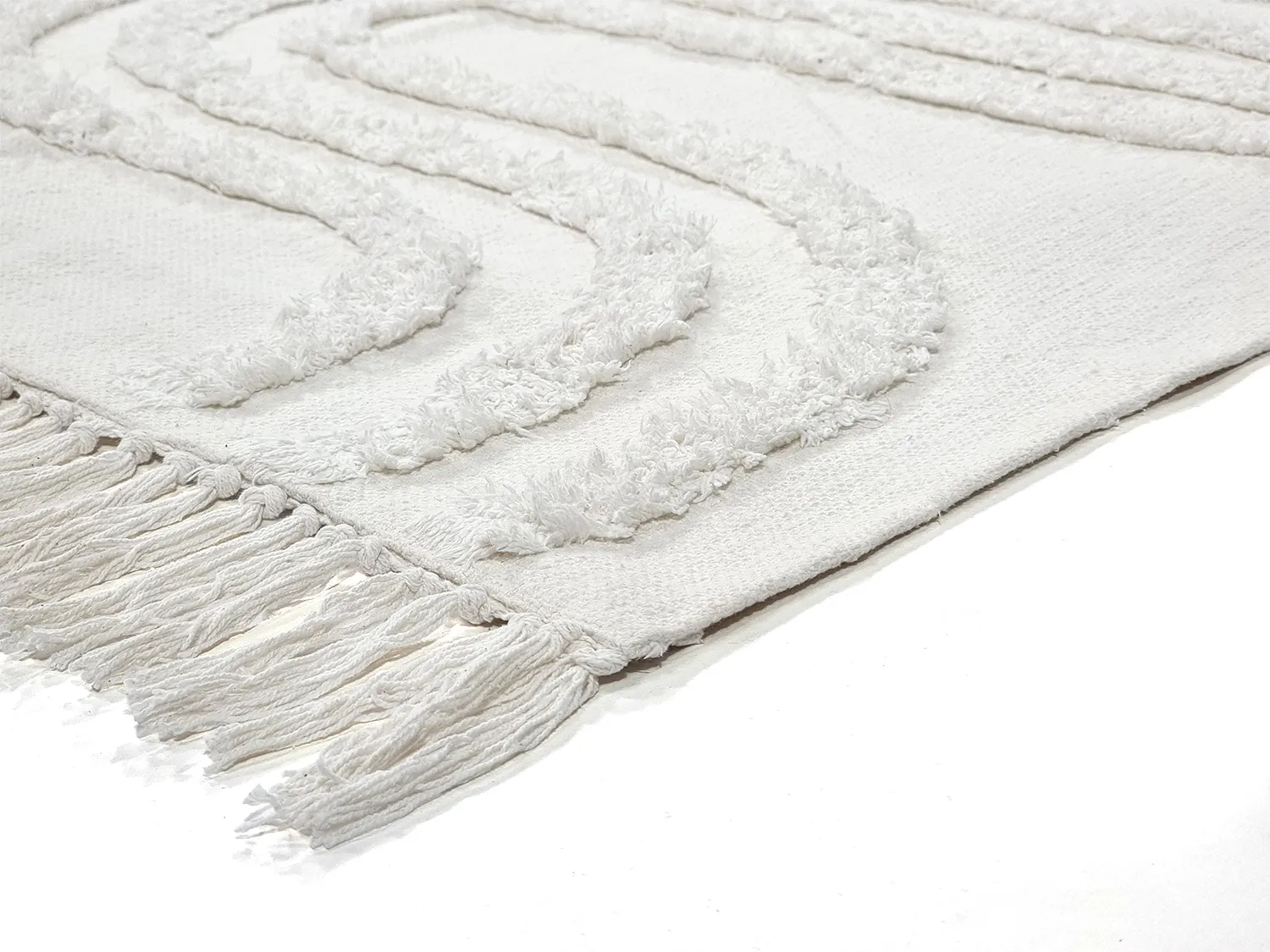 Ryetepper - Como Natural Cotton Shaggy (offwhite)