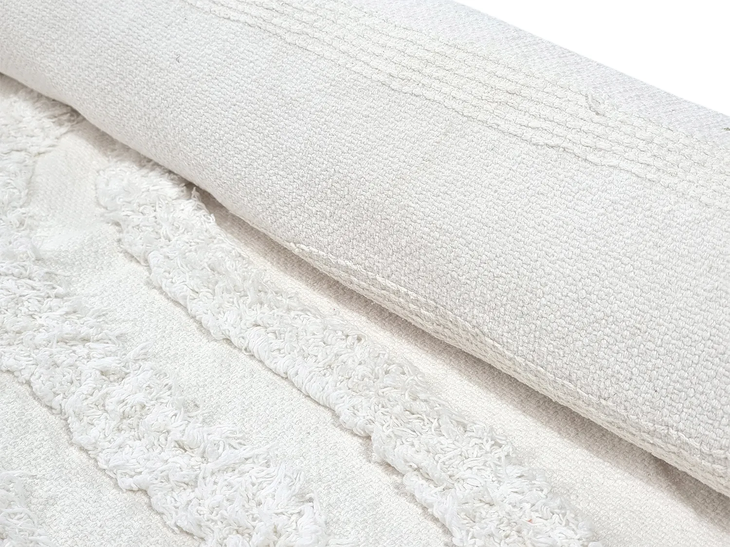 Ryetepper - Como Natural Cotton Shaggy (offwhite)