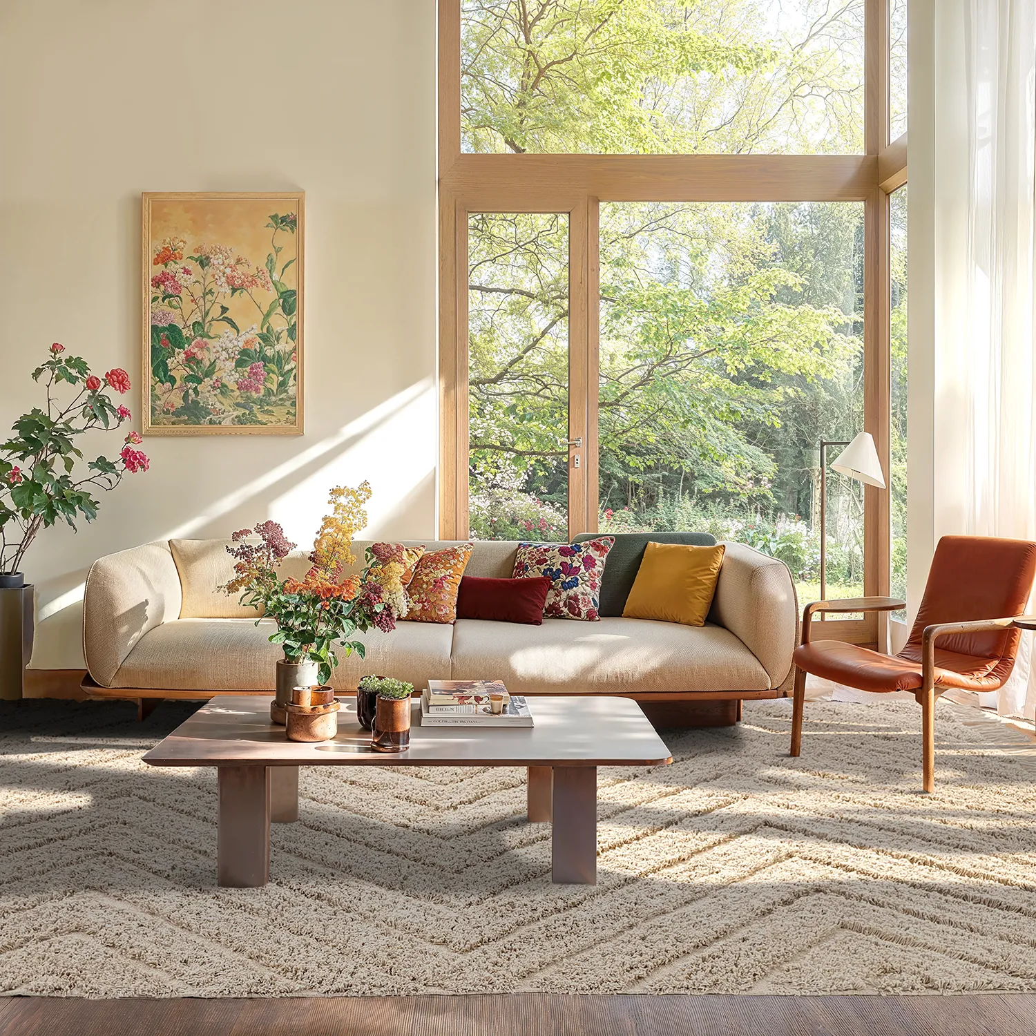 Ryetepper - Conara Natural Cotton Shaggy (beige)