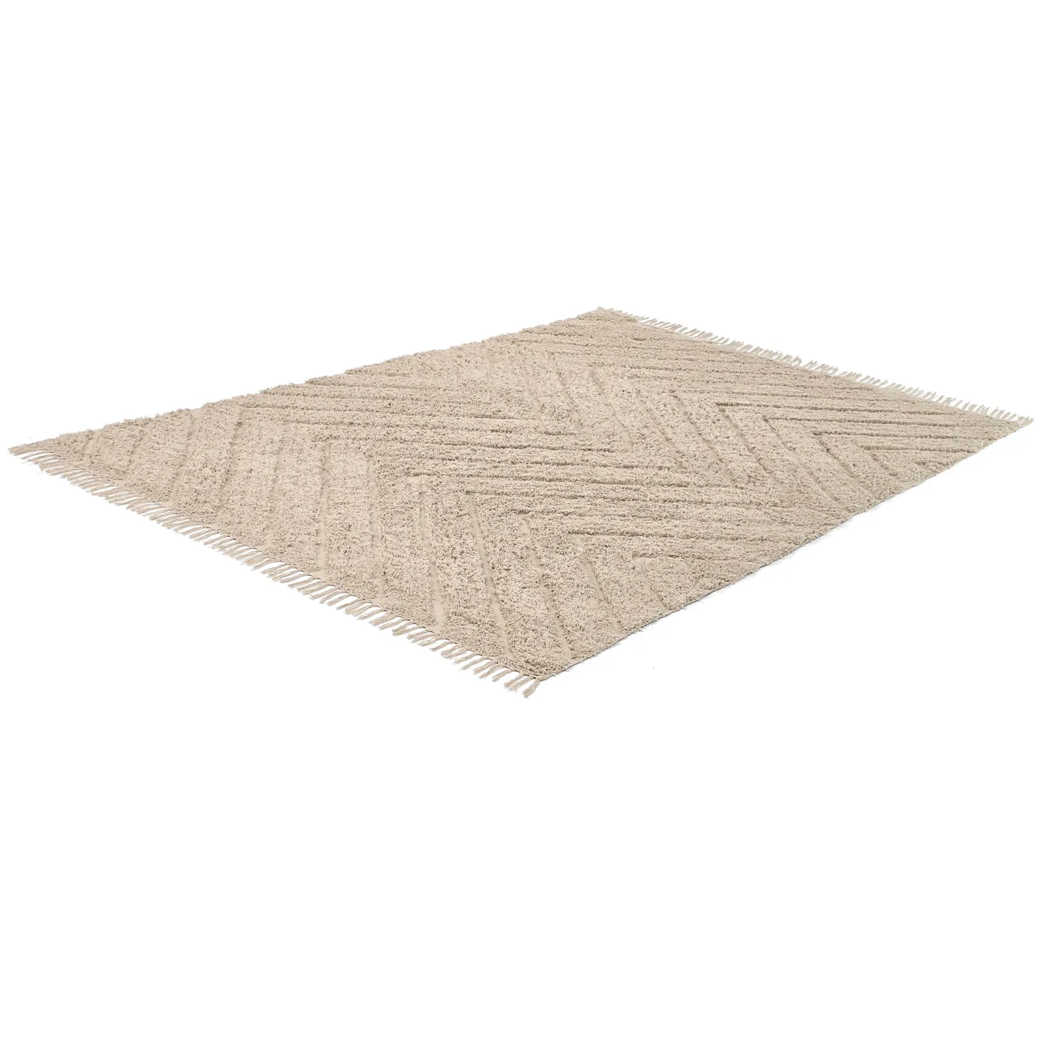 Ryetepper - Conara Natural Cotton Shaggy (beige)