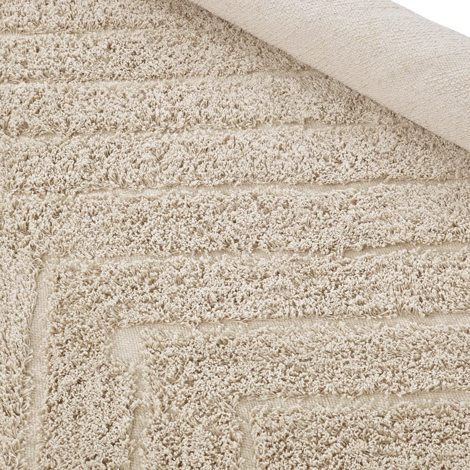 Ryetepper - Conara Natural Cotton Shaggy (beige)