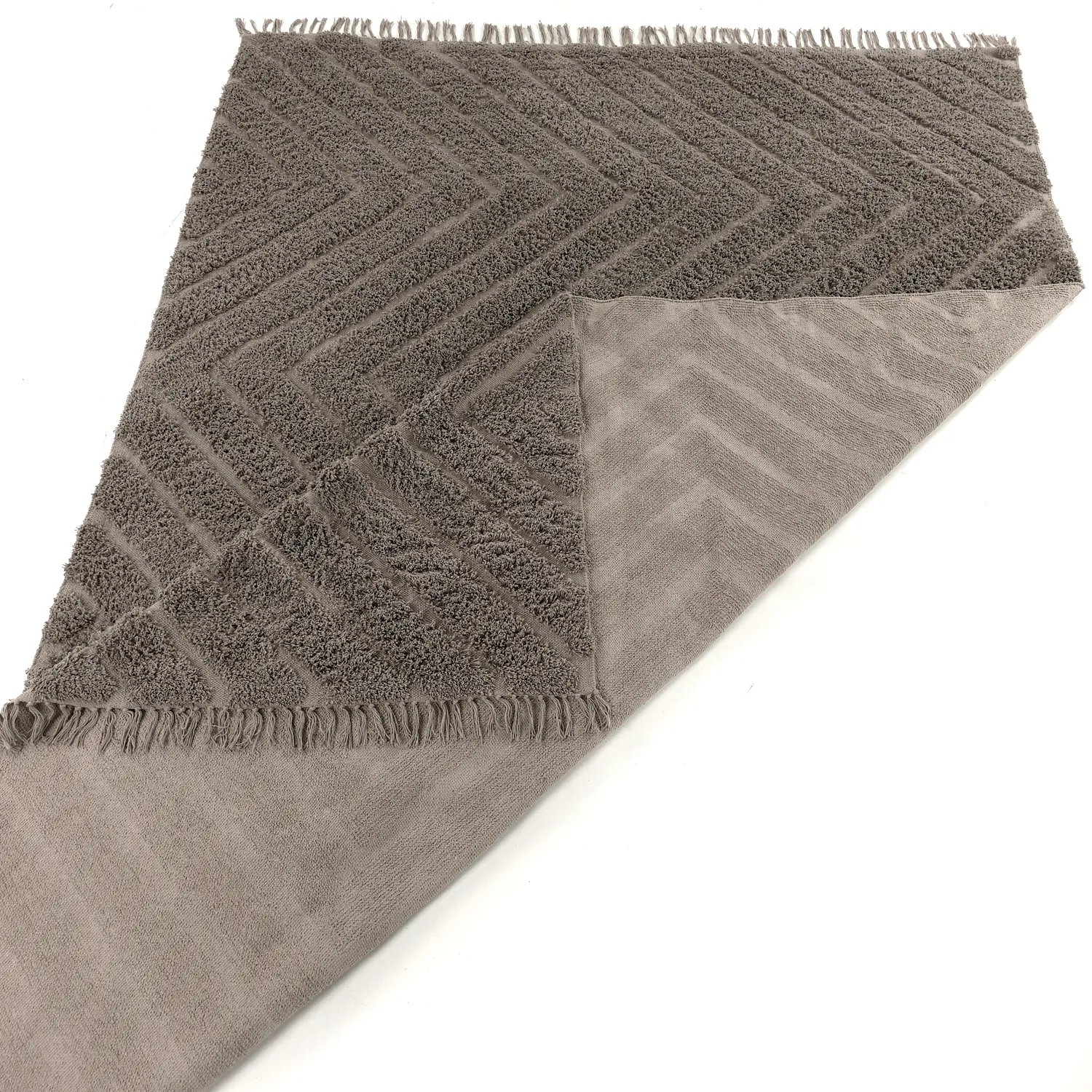 Ryetepper - Conara Natural Cotton Shaggy (taupe)