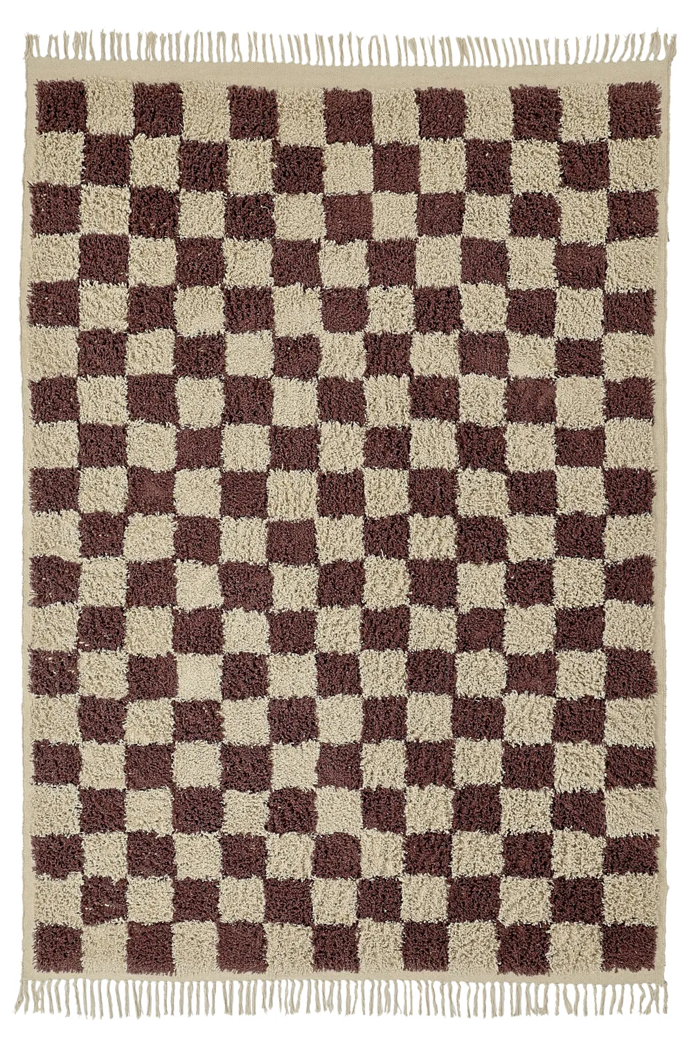 Ryetepper - Elsey Natural Cotton Shaggy (beige/brun)