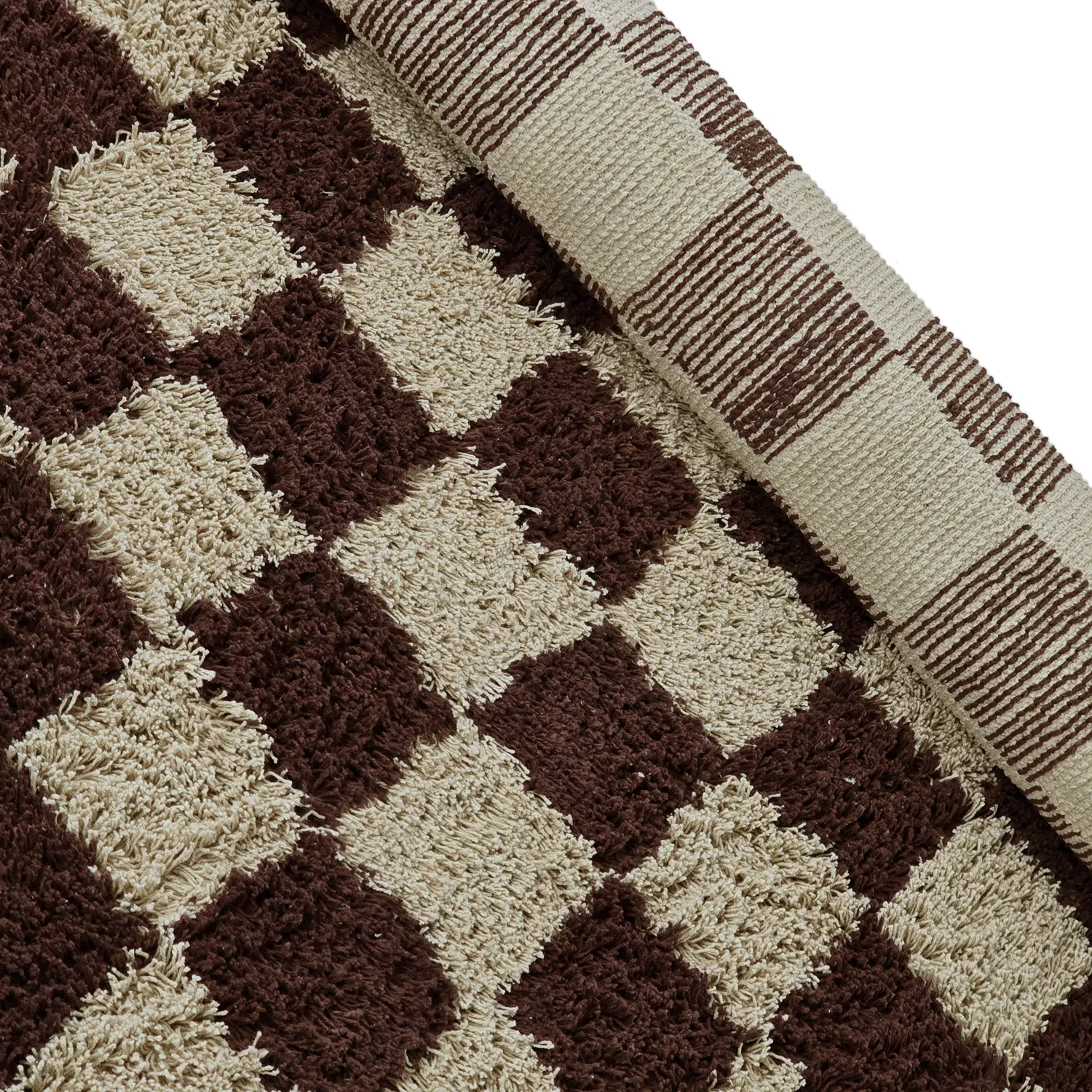 Ryetepper - Elsey Natural Cotton Shaggy (beige/brun)