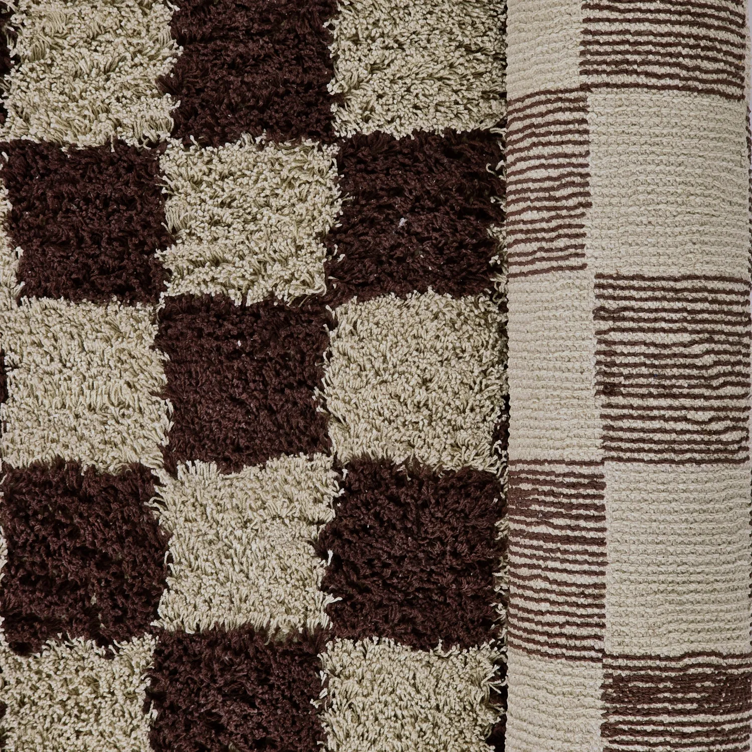 Ryetepper - Elsey Natural Cotton Shaggy (beige/brun)