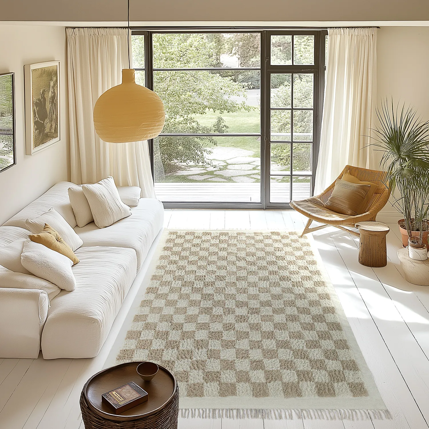 Ryetepper - Elsey Natural Cotton Shaggy (krem/sand)