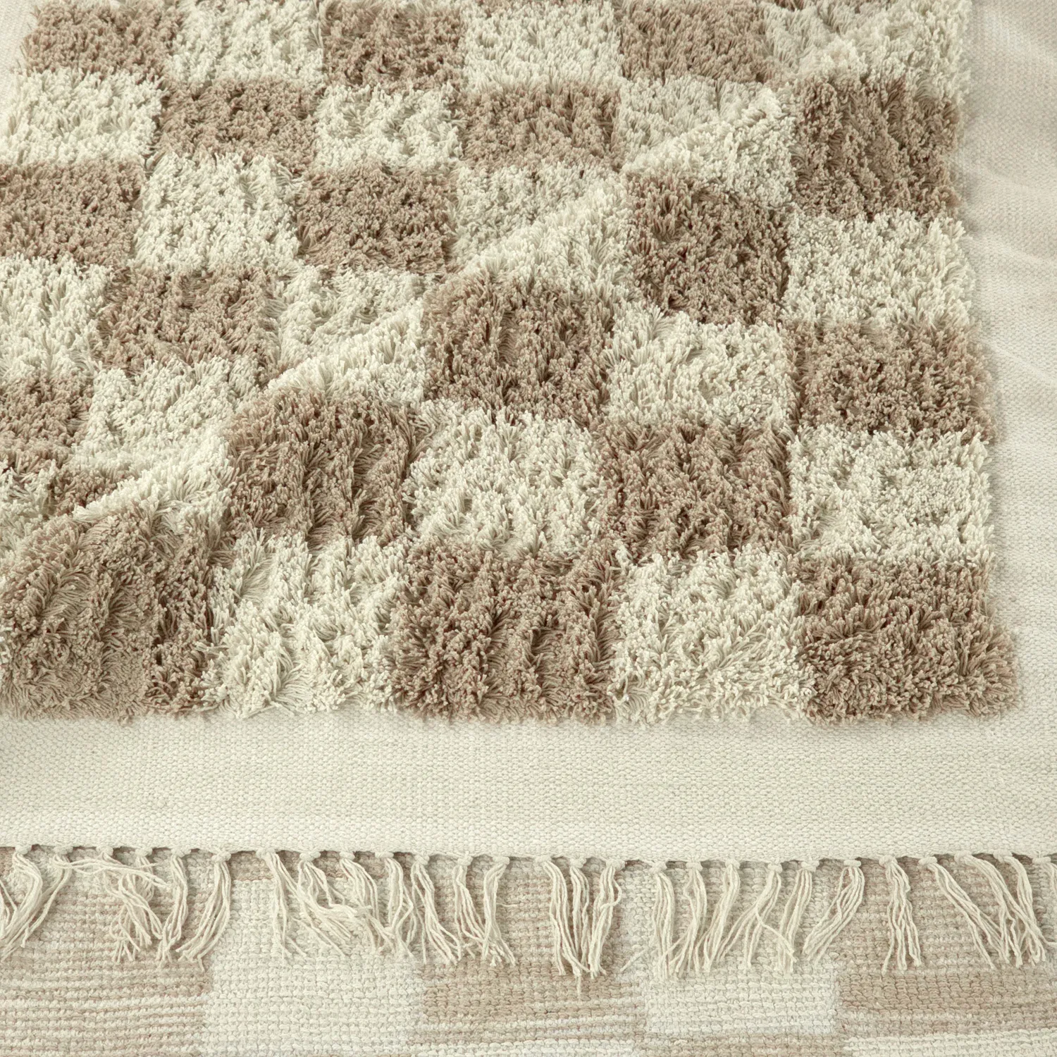 Ryetepper - Elsey Natural Cotton Shaggy (krem/sand)