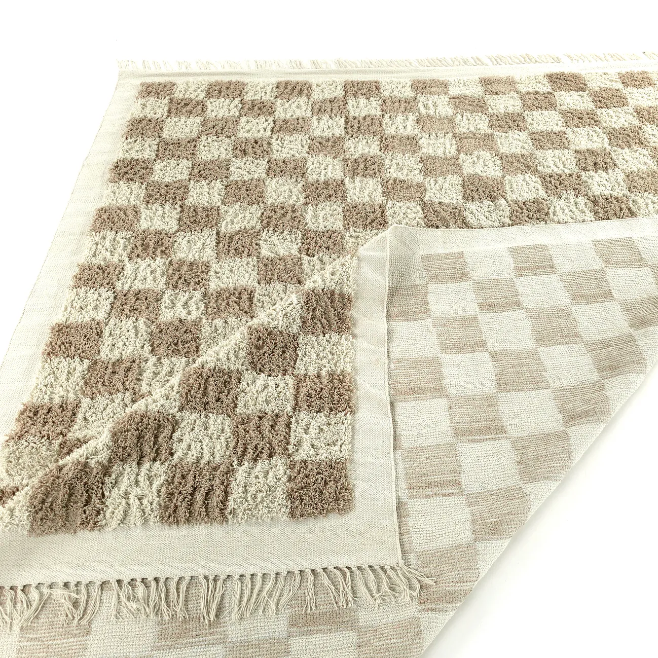 Ryetepper - Elsey Natural Cotton Shaggy (krem/sand)