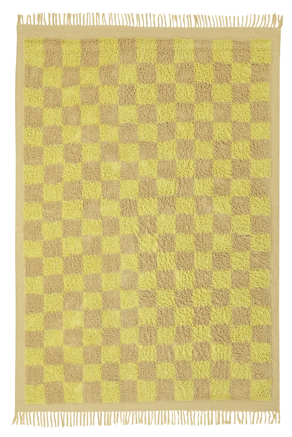 Ryetepper - Elsey Natural Cotton Shaggy (gul/beige)
