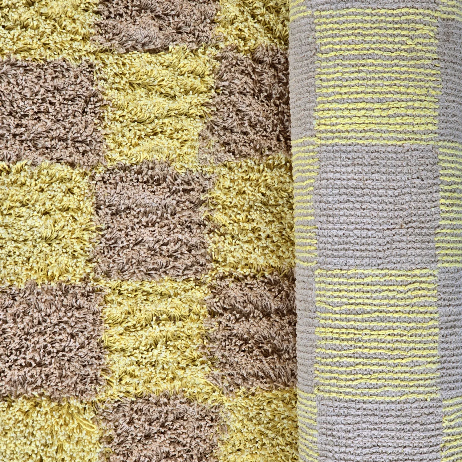 Ryetepper - Elsey Natural Cotton Shaggy (gul/beige)