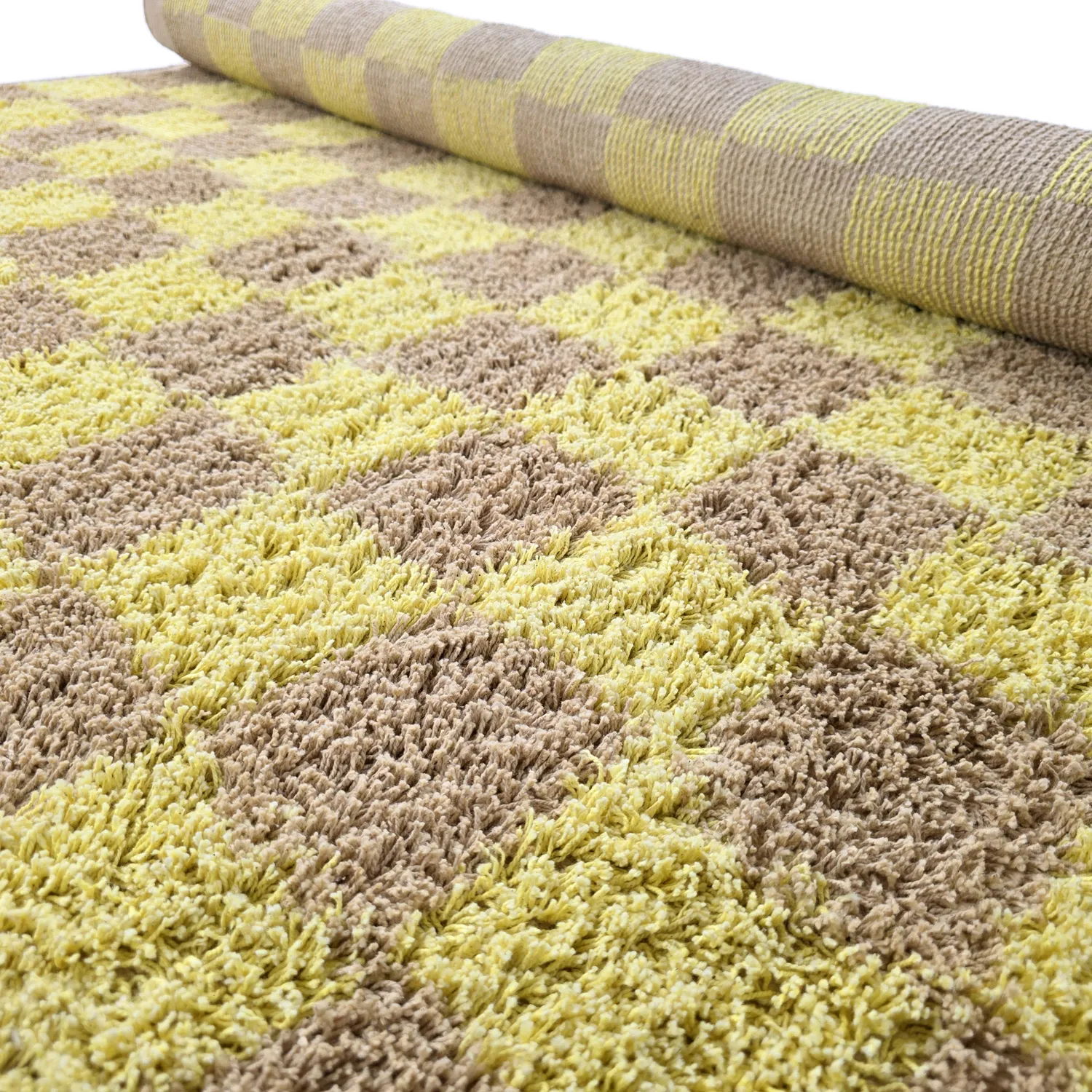 Ryetepper - Elsey Natural Cotton Shaggy (gul/beige)