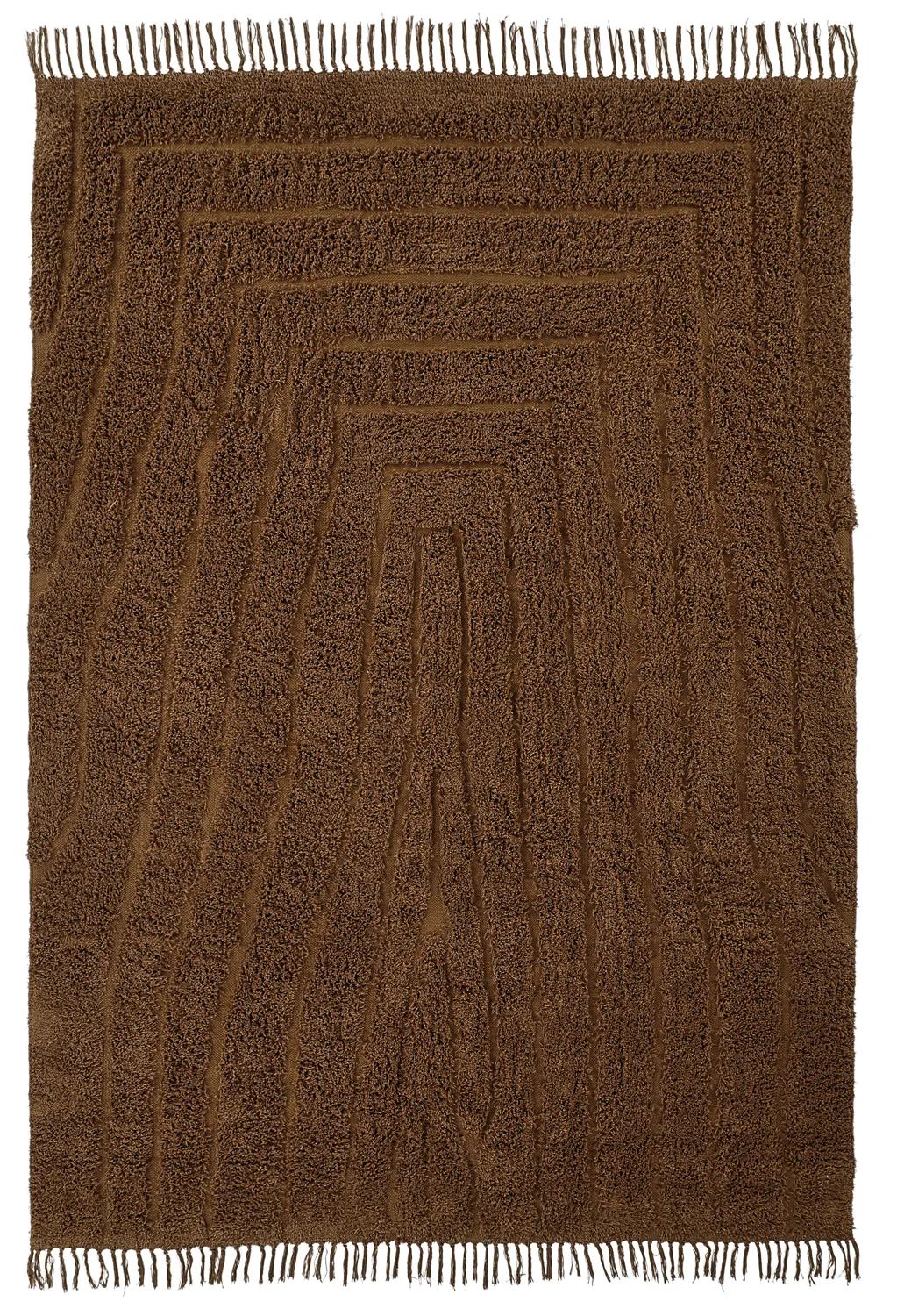 Ryetepper - Farley Natural Cotton Shaggy (brun)